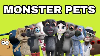 All Monster Pets | Talking Juan Maria Pablo Joe Tom Peu RTX Angela Pou Peu Ben