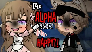 The ALPHA broke Ms.Happy?! | GLMM | Gacha life | ORIGINAL | Gacha life mini movie | READ DESC |