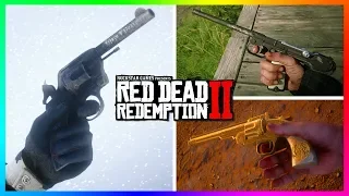 Top 10 BEST Weapons In Red Dead Redemption 2! (RDR2 Secret & RARE Guns)