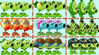 Pvz 2 Challenge - Every Team PEA Plants and Other Plants Vs 100 All Star Zombies