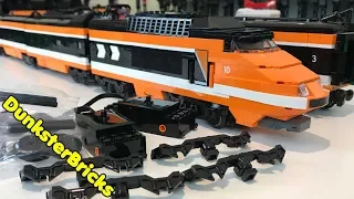 4 Motors in the LEGO Horizon Express! Big Upgrade!