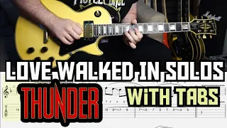 LOVE WALKED IN SOLOS - THUNDER (WITH TABS)