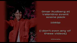 Omar Rudberg at Valentino Beauty event scene pack