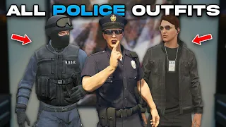 How To Get ALL Police Outfits in GTA Online! (IAA Agent, SWAT Outfit, Cop Outfit)