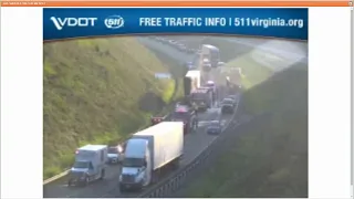 Tractor Trailer Accident SB I-81