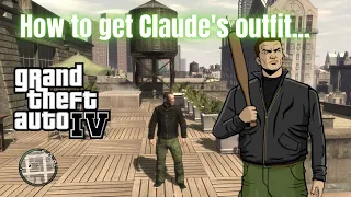 How to get Claude's outfit from GTA III | Grand Theft Auto IV (Dwayne mission)