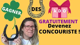 🎰GAGNER DES CADEAUX GRATUITEMENT 🆓JEUX CONCOURS 🎁DEVENIR CONCOURISTE 🍀