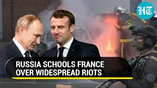 Russia Warns France Riots Could Threaten Europe; Tells Paris to Act Against 'Growing Radicalisation'