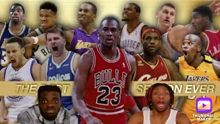 WHO HAD THE BEST NBA SEASON?? Using Numbers To Find The Greatest Individual Season In NBA History!