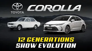 Evolution Of Toyota Corolla | 12 Generations (since 1966)