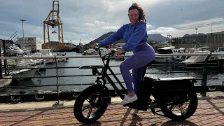 Nueva FIIDO T2 Cargo ebike!! 120kg de carga perfecta para trabajar y para llevar a las niñas!!