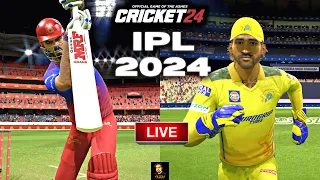 IPL 2024 RCB vs CSK T20 Match - Cricket 24 Live - RtxVivek