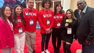 @futurepreviewsllc2791 CinemaCon 2024 with your hosts Michelle Stephanie and Frankie Lane