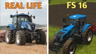 Farming simulator 16 All Tractors In Real Life / farming simulator 16 gameplay /