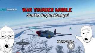 Round 2! (Air Battles CBT) - War Thunder Mobile