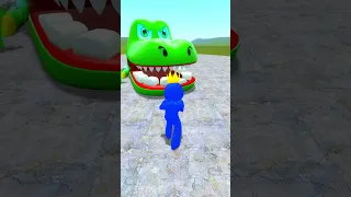 ЭКСТРЕМАЛЬНЫЙ КРОКОДИЛ ДАНТИСТ! ИГРА НА ВЫЖИВАНИЕ В ГАРРИС МОД Crocodile Dentist Garry`s Mod #shorts