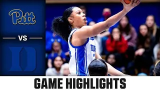 Pitt vs. Duke Women's Basketball Highlights (2022-23)