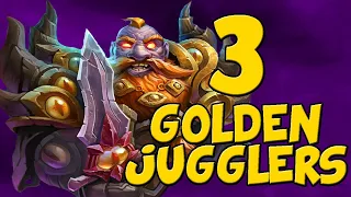 3 Golden Soul Jugglers - Machine Gun Demons | Hearthstone Battlegrounds