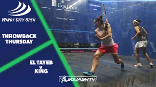 Squash: #ThrowbackThursday - El Tayeb v King - Windy City Open 2018