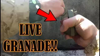 Live Grenade Training