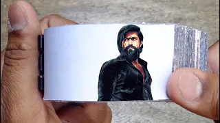 KGF Chapter 2 Movie Flipbook | Yash | Sanjay Dutt Raveena Srinidhi Shetty | Flip Book Artist 2022