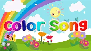 Let's Learn The Color -  Cartoon Animation Color Songs For Children | Color Song | Nursery Rhymes