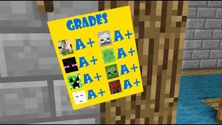 Monster School: Boring Class - Minecraft Animation