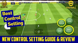 BEST CONTROL SETTING AFTER UPDATE | NEW DEFENDING CONTROL REVIEW | eFootball 2022 Mobile