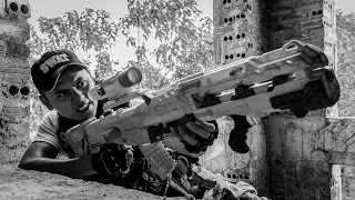Nerf Guns War: Men S.W.A.T Of SEAL TEAM Fight Eliminates Leader Black Dangerous Criminal Group