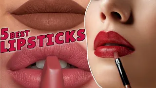 Top 5 World's Best Lipsticks. Testing Most Long Lasting Lipstick. #lipstickhacks #bestlipsticks