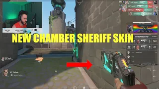 NEW CHAMBER SHERIFF SKIN | Tarik Reacts