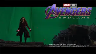 Elizabeth Olsen bloopers in Avengers Endgame | HD