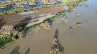 Overcote (Over) Flooded 24th Dec 2020