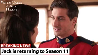 Daniel Lissing is coming back to When Calls the Heart season 11 | Jack Thornton Returns