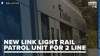 Bellevue police launch new light rail patrol unit just in time for 2 Line opening