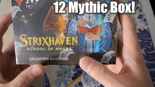 Incredible Strixhaven Collector Bootser Box Opening! 12 Mythics! Welcome to Value-Town