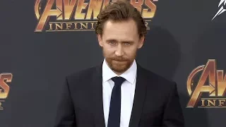 Tom Hiddleston “Avengers: Infinity War” World Premiere Purple Carpet