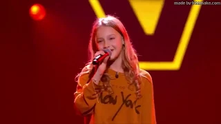 Klara   'Night Like This' Music study music Top 5 Top 10  Blind Auditions   The Voice Kids  VTM 2020