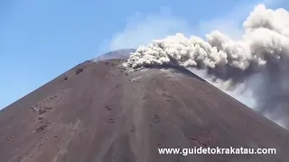 4 days later.. Anak Krakatau collapsed into the sea then generated tsunami