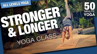 Stronger & Longer Yoga Class - Five Parks Yoga - 45 Minute Class