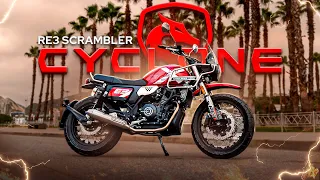 Cyclone RE3 Scrambler - Любитель удивлять! / Обзор мотоцикла от @chudotech