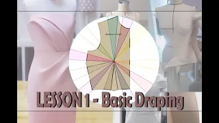 FiFi Style : Lesson 1 : Basic Draping - Fashion design