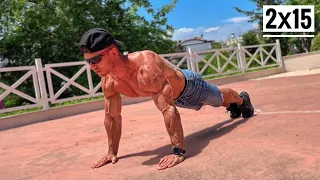 Chest / Tricep Workout Bodyweight!  (Do it Anywhere)