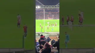 Gol Ibrahimovic su punizione contro il Genoa