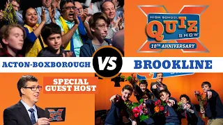 High School Quiz Show SEMIFINAL #2 | Brookline vs. Acton-Boxborough (1014) with Jeff Kinney