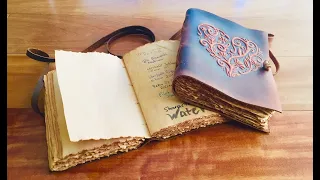 Nomad Crafts Vintage Notebook Review - Grimoire Journals