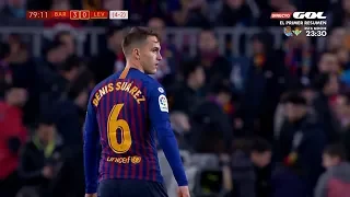 Denis Suarez vs Levante (Home) (Copa del Rey) 18-19 HD 720p (50fps) by Kleo Blaugrana