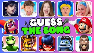 🔊Guess The Meme SONGI Freddy Fazbear, Pomni, MrBeast, Wednesday, Skibidi Toilet, Smurf Cat