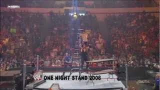 WWE One Night Stand 2008-Undertaker Hits A Last Ride To Edge Through Two Tables (HD)