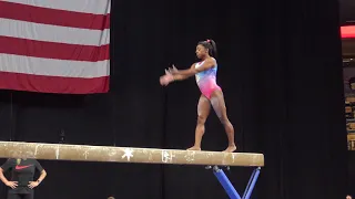 Simone Biles - Balance Beam - 2018 U.S. Gymnastics Championships - Podium Training